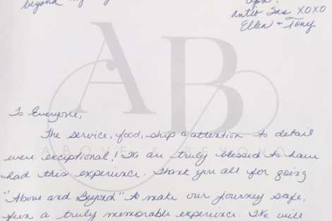 Review img # 116 of the yacht ABOVE & BEYOND