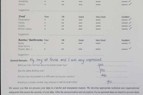 Review img # 71 of the yacht ABOVE & BEYOND