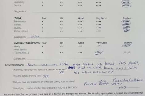 Review img # 73 of the yacht ABOVE & BEYOND