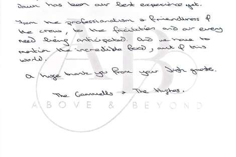 Review img # 57 of the yacht ABOVE & BEYOND