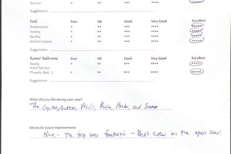 Review img # 30 of the yacht ABOVE & BEYOND