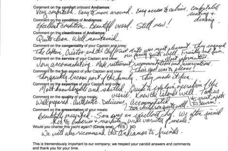 Review img # 138 of the yacht ANDIAMO