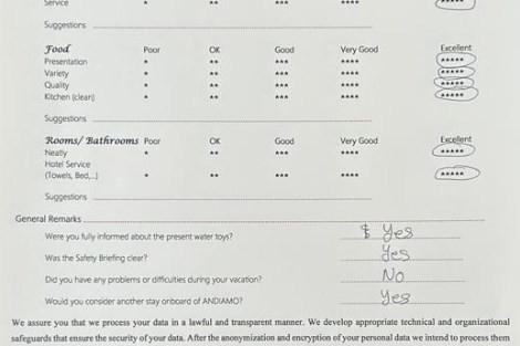 Review img # 116 of the yacht ANDIAMO