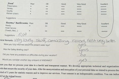 Review img # 112 of the yacht ANDIAMO