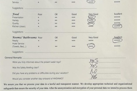 Review img # 96 of the yacht ANDIAMO