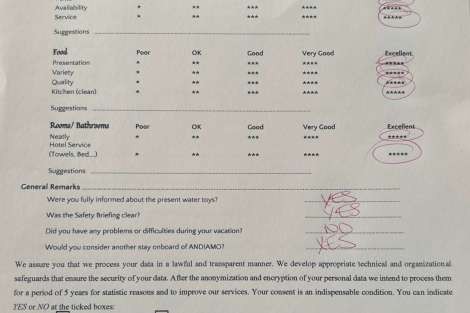 Review img # 43 of the yacht ANDIAMO