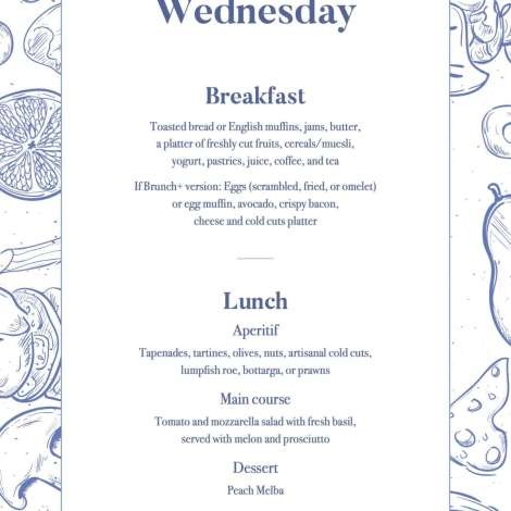 Food onboard Armonee # 4