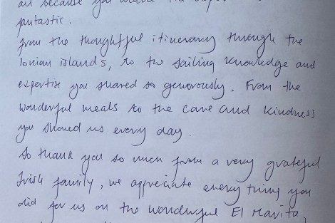 Review img # 16 of the yacht El Marita