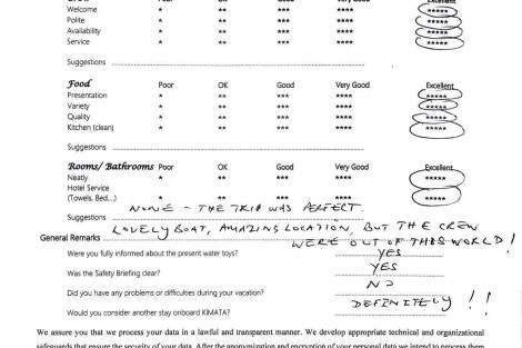 Review img # 136 of the yacht KIMATA