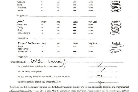 Review img # 137 of the yacht KIMATA