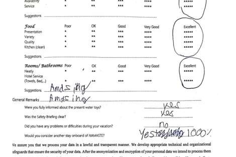 Review img # 114 of the yacht NAMASTE (SAMANA)