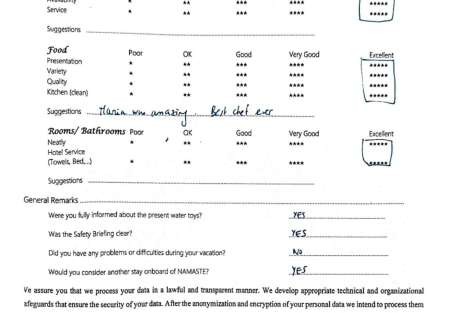 Review img # 119 of the yacht NAMASTE (SAMANA)