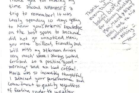 Review img # 120 of the yacht NAMASTE (SAMANA)