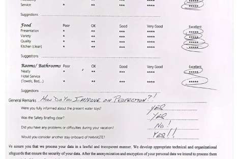 Review img # 92 of the yacht NAMASTE (SAMANA)