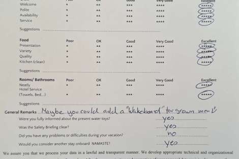 Review img # 31 of the yacht NAMASTE (SAMANA)