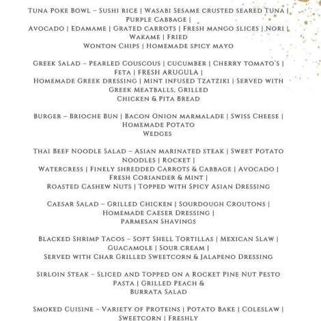 Food onboard OCEANA # 2