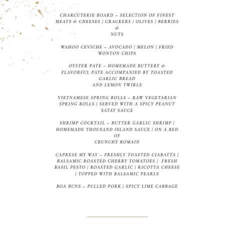 Food onboard OCEANA # 3