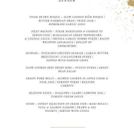 Food onboard OCEANA # 4