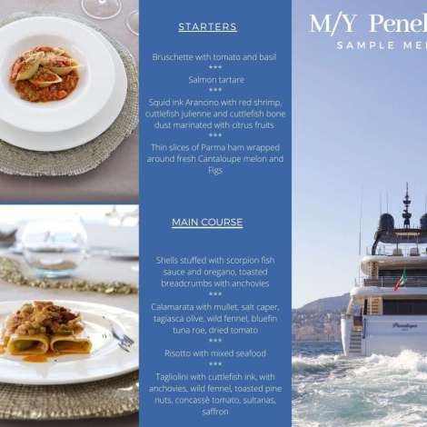 Food onboard Penelope # 1