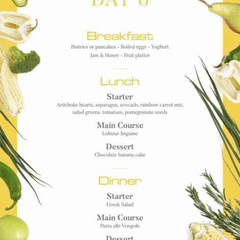 Food onboard Quantum # 7