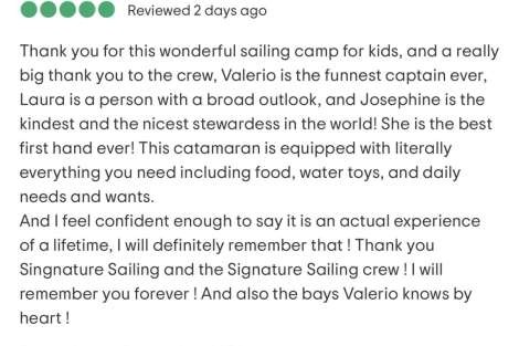 Review img # 7 of the yacht Signature Concept