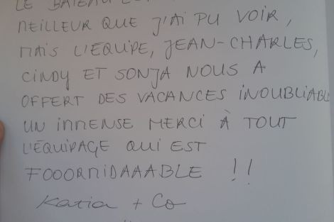 Review img # 17 of the yacht The Blue Dream